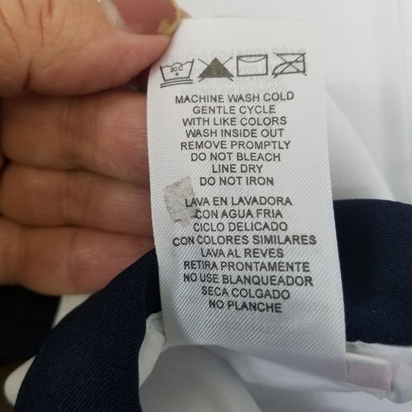 Bonnie Baby Blue and White Dress Size 12 Months. Bloomers size 18 months. - Picture 7 of 8